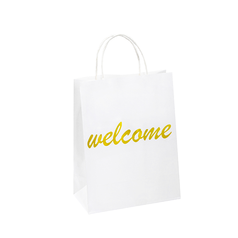 Paper Party Bags -pakkaus Paperipussi Ylellinen takeaway -paperipussit ruokaa kiitos paperipussi