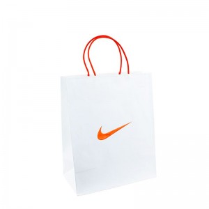 Paperipussi logo -tulostuspaperiruokapussin paperipussit Candy Custom Kraft -logopaperipussin pakkaamiseen