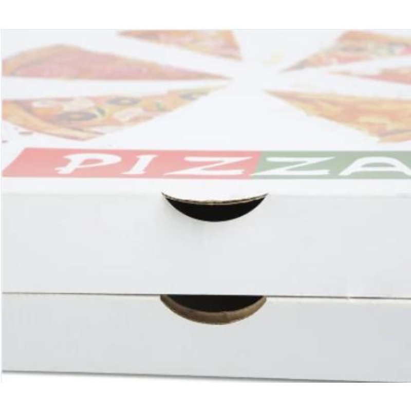 Tukkumyynti mukautettu logo painettu 8-16 tuumaa Eco Friendly Box -paketti ruokapaperi Pizza-laatikko