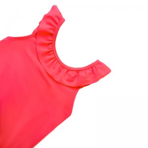 Vauvan räätälöity uimapuvut röyhelö-hihnan vauvan uimapukujen OEM-uimapukujen rantavaatteet lapset tytöt