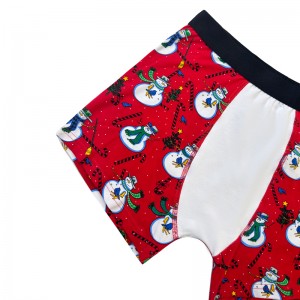 Mukautettu logo korkealaatuinen aikuinen hengittävänyrkkeilijä, jossa on yksiväriset miesten alusvaatteet