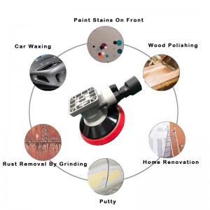 Automaattinen pneumaattinen hiomakoneen teollisuusmekaaninen hiekka 3/4/5/6 tuuman/square -kiillotuskone