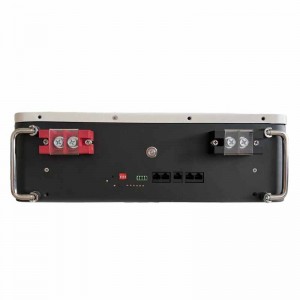 Litiumvoiman seinällä asennettu 5KWh 10KWh 51,2 V 100A 200A Aurinkoenergiajärjestelmä 48 V LifePO4 Home Energy Storage Storage