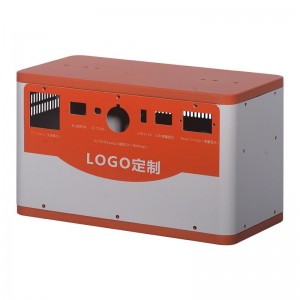 Mukautetut sähkölaitteen rungot jauhepäällystetyllä kotelolla