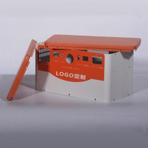 Mukautetut sähkölaitteen rungot jauhepäällystetyllä kotelolla