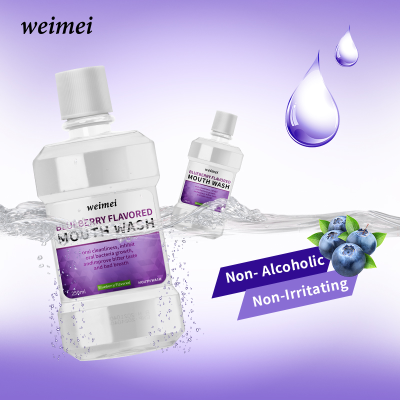 Mustikkamaustettu suuvesi