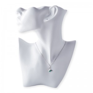 Perhonen tanko kivi riipus kaulakoru 45 5 cm