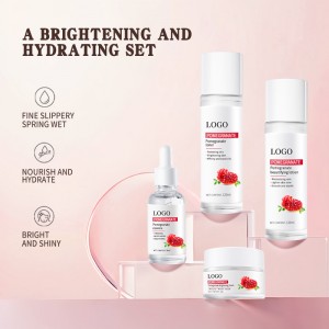 Granaattiomenan kirkastava kosteusjoukko