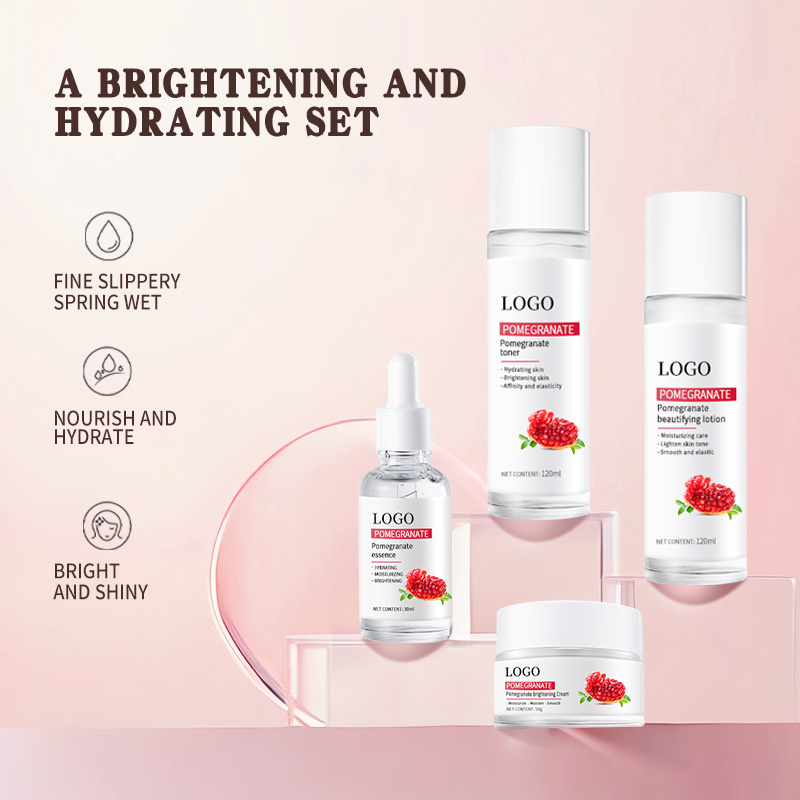 Granaattiomenan kirkastava kosteusjoukko