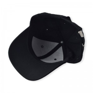 Kuuma myynti räätälöity baseball cap 2d brodeerattu logo Naisten miehet 6 Paneeli urheilulajin ulkopuolelle Black Curve -runko päähineitä varustetut baseball -hatut