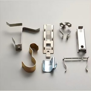 OEM mukautetut metallileimausosat Kupari Teräs Sähköinen Sähköinen Sähköinen kosketin