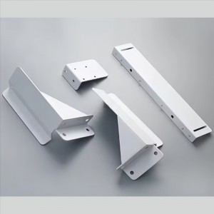 OEM-muokattu korkean tarkkuuden metallileimausosa ruostumattomasta teräksestä valmistettu metallilevy, jossa on laserleikkaus taivutusosia