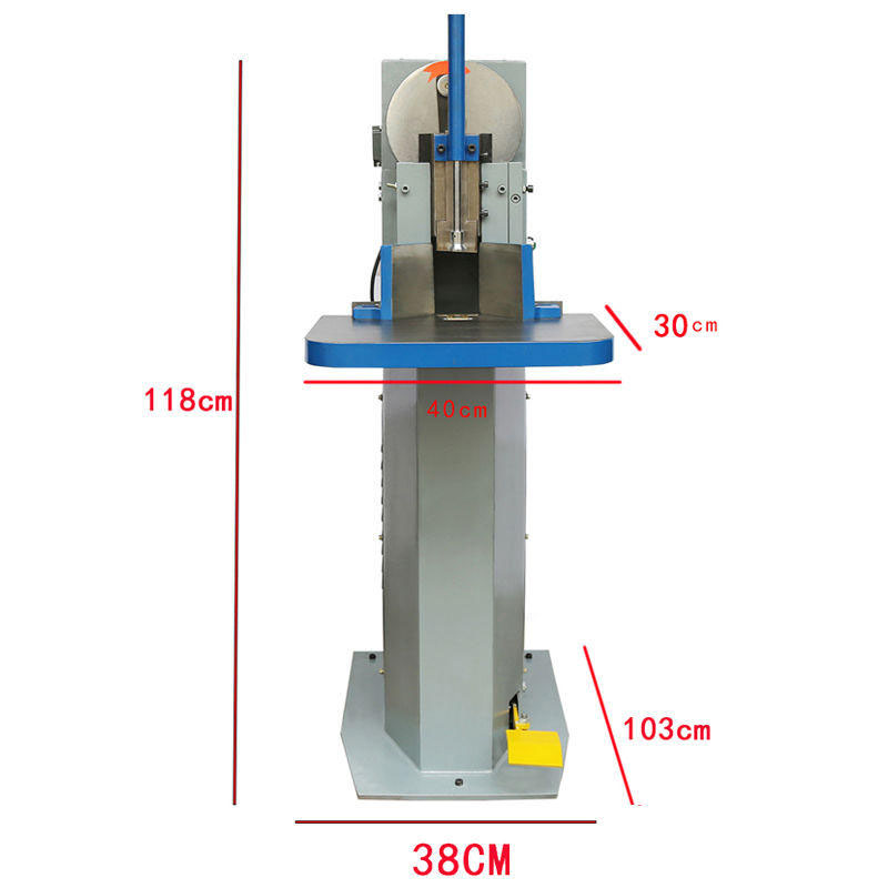 JR-S400 iso alusta sähköinen pystysuora kulmaleikkauskone pyöreä kulmaleikkuri