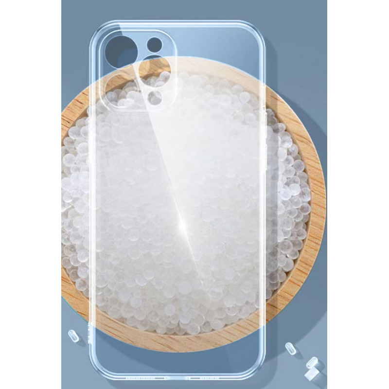 Applen läpinäkyvä puhelinkotelo