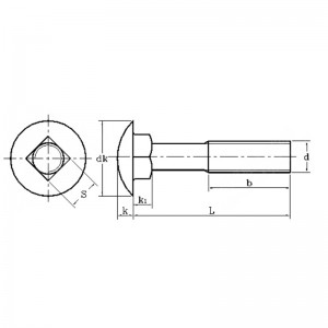 ruostumattomasta teräksestä valmistettu kuljetuspultti