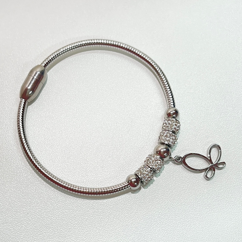 Cubic Zirkonia Magneettinen rannekoru Naisten Miesten Vanhemmat Korut Lahja