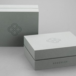 Minimalistinen Kraft-kansi-Pohjalaatikko