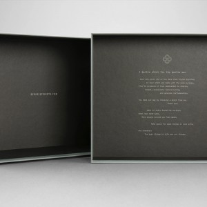 Minimalistinen Kraft-kansi-Pohjalaatikko