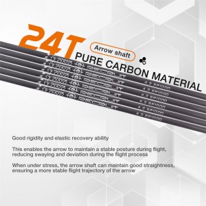 ID4.2mm SP300-1500 hiilinuolia kohde -ammuntaan