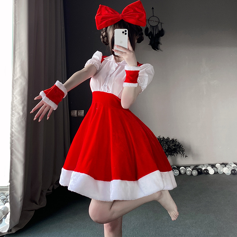 Joulupuvut, joulupuvut, cosplay -sarjat, joulun poronnäyttämöasut, joulunneiti univormut95 Hinta:$139,99