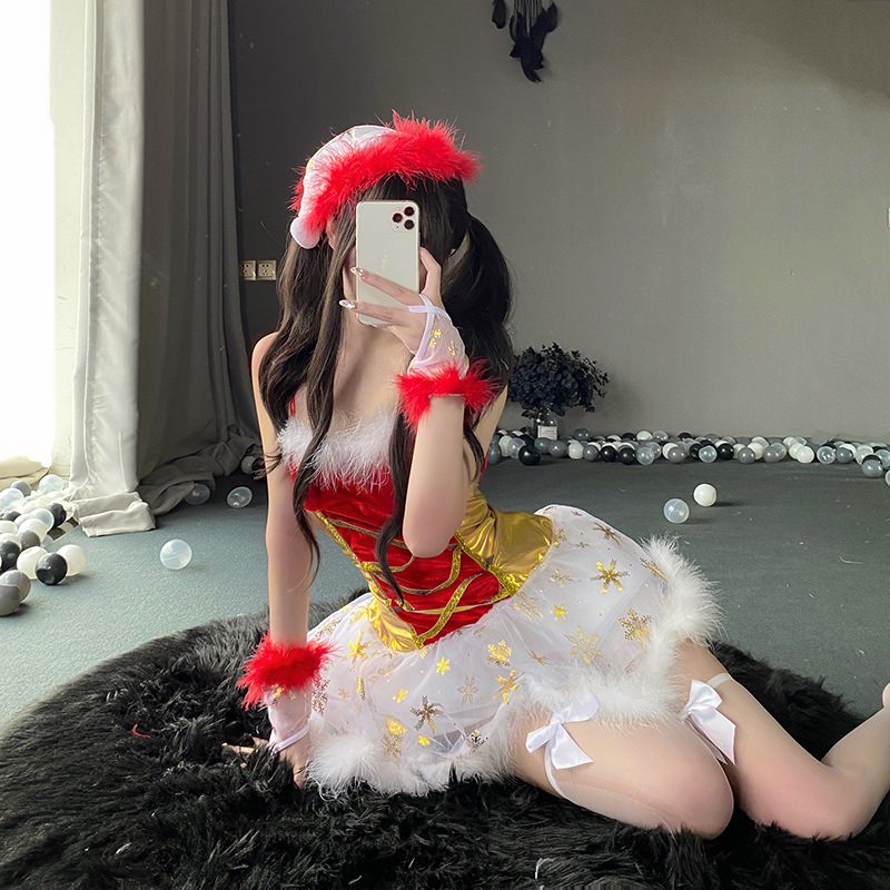 Uusi - tyylisiä joulupukuja, plus - Kokotyylit Eurooppaan ja Amerikkaan. Soveltuu joulujuhliin, Club DS Stage Performance Wear 101 Hinta:$89,99