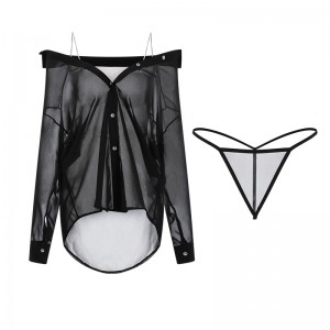 New Style Plus-Koko seksikäs alusvaatteet. Puhdas ja houkuttelevanäe-Sifonki liukumekan kautta syvällä V: llä-kaula, matala-Leikkaa suunnittelu ja keskeyttäjät, osa yhtenäistä SET2622 Hinta:$108.99