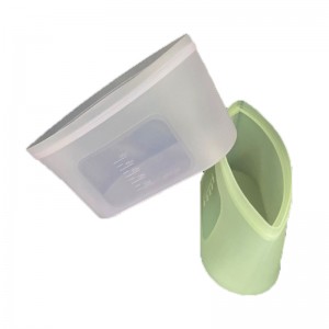 Ruoka-luokan silikoni suljettu laukku