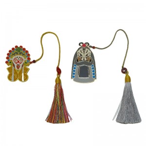 Kiinalainen oopperamaski kirjanmerkki