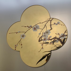 Zotye Ruostumattomasta teräksestä valmistettu kullattu kiinalainen-tyylikuvioiset ruostumattomasta teräksestä valmistetut koristeet