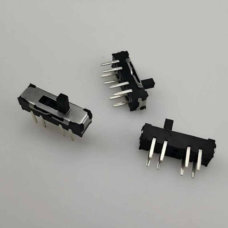 liukukytkin MSS-23D19 kahdeksan-tappi vaakasuoraan/pystykytkin kiinnitetty/pinnetön kolme-asema