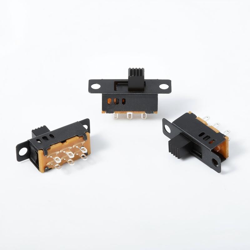 liukukytkin SS23D32 kaksois-rivi kolme-asema 2P3T pystysuora kuusi-pin bipolaarinen kolme-asema