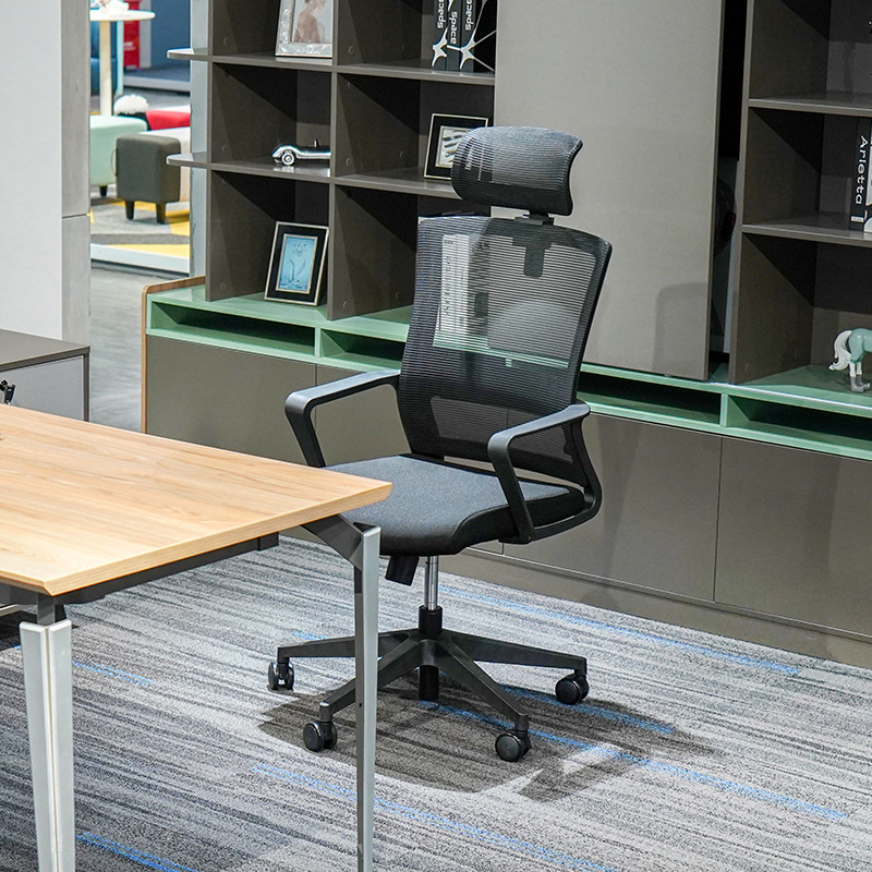 Malli BGY001 Ergonominen verkkotuoli - Hengittävä kaareva selkäkorkeus-Säädettävät käsivarret opiskelua, toimistoa ja pitkiä istuntoja varten