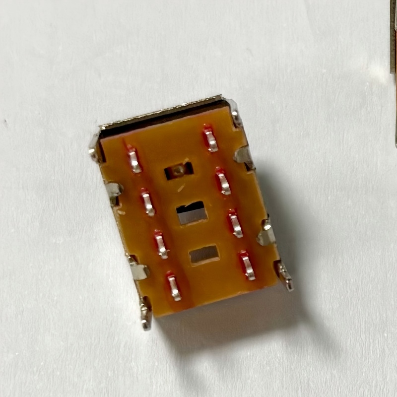 liukukytkin SS23F06 3-sijoitus, 10-nastamalli LED-valoille -- Dongguan Factory Direct