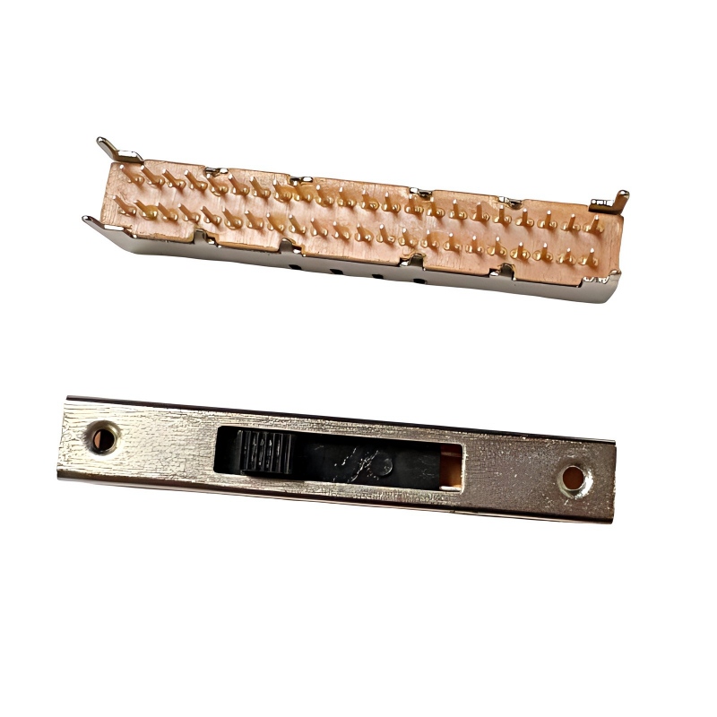 Liukukytkin SS-49D01 Pysty-Asennettu 9-Asento Double-Pole Double-Rivi miniatyyri virtakytkin leluille