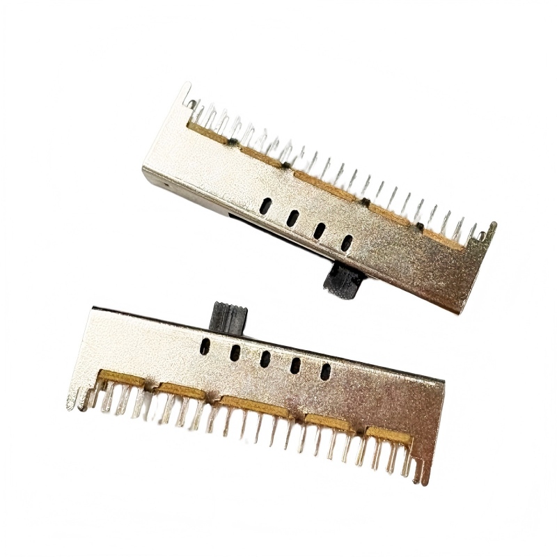 Liukukytkin SS-49D01 Pysty-Asennettu 9-Asento Double-Pole Double-Rivi miniatyyri virtakytkin leluille